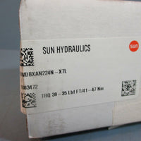 Sun Hydraulics DWDBXAN224NX7L Solenoid Directional Poppet Valve Factory Sealed