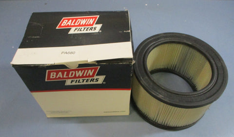 (Lot of 4) Baldwin Filters PA680 Cabin Air Filter Element 7"W x 47/16"H PA680