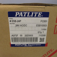 Patlite Signal Alarm Watt: 4W 24V AC/DC ESB24P
