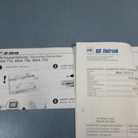 RSF Elektronik MSA 770.51-0 Linear Encoder NEW