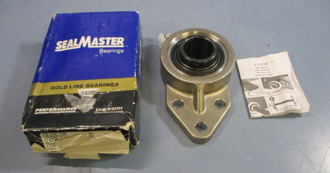 SealMaster FB23C CR 3 Bolt Flange Mount Bearing 17/16" Bore FB23CCR