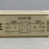 Weidmuller WAS5 CCC LP Passive Isolator Screw Connection 844495 020mA/020mA