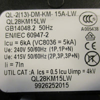 Weidmuller 9926252015 Circuit Breaker Magnetic 15A 2 Pole 240VAC