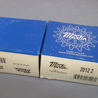 Lot of 2 Martin Tapered Bushing 2012 2