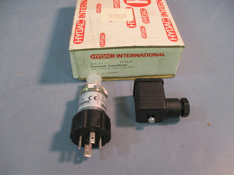 NIB HYDAC Electronics 4775B1500000 Pressure Transducer