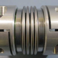 Bellows Coupling 16mm x 22mm Bore, 5mm x 6mm Keys
