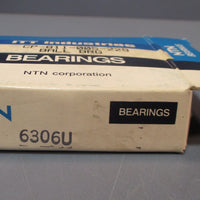 NTN 6306 6306U Ball Bearings ITT CP811005229 72 x 30 x 19mm Lot of 7
