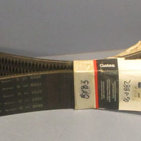 Gates 5/BX83 Cogged TriPower VBelt BX83 5Ribbed V80 21/32" Top W 86.6" L