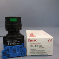 Idec Pushbutton, Green HW1LMF2F10QDG24V