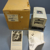 Allen Bradley 2.2 kW/3HP Adjustable Variable Frequency 161SAA10NPK Ser B