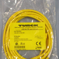 Turck PKG 4M2.5PSW 4M Mini QD Electrical Cable U01071 125V 2A 4Pin Connector