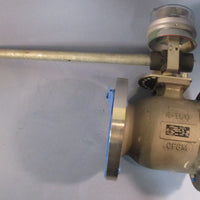 Worcester Controls Flowserve 4-150 CF8M Ball Valve 5166PZ150 StoneL QN33C02SRA