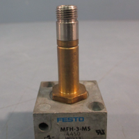 Festo Solenoid Valve MFH3M5 4450 08 Bar, 0120psi