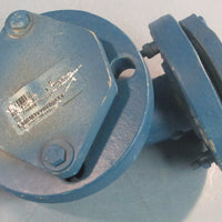 Crane A395-150 Flanged PTFE Pipe Elbow Fitting 1-1/2" E900M3VV0VB0XXX