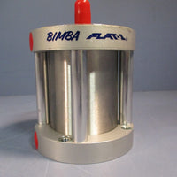 BIMBA Metric Flat-1 Pneumatic Compact Air Cylinder, Single Acting FMS-5050-3RMT