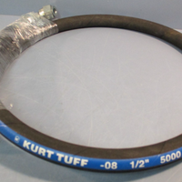 Kurt Tuff08 1/2" 5000 PSI WP MSHA IC8/14 1Q19 Hydraulic Hose 48" Long