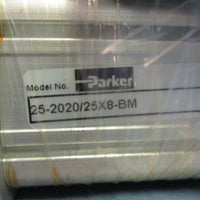 Parker Pneumatic Cylinder 252020/25X8BM 120PSI NEW
