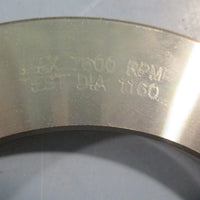 Super Cut 66260206399 Grinding Wheel Max 7600 RPM Test Dia 1160 51/2" ID 8" OD