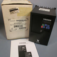 VACON X Series SE2 Variable Speed Drive 0.5HP, 1PH IP55/Type 12K SE2C2S005D01