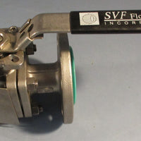 SVF Flow Controls B41C6666ATRF10100000 Flanged Ball Valve B41C Series 1"