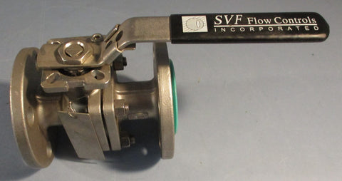 SVF Flow Controls B41C6666ATRF10100000 Flanged Ball Valve B41C Series 1"