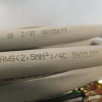 Lapp Kabel E100338 Shielded Conductor Cable 4.5m Long Approx W/ 4-Pin Connector