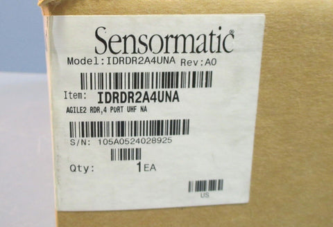 Sensormatic IDRDR2A4UNA IDRDR2 Omniwave Antenna Agile 2 Reader Only New