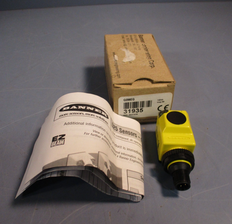 Banner Q256EQ 31935 Photoelectric Sensor, Infrared LED, Emitter 10 to 30 VDC