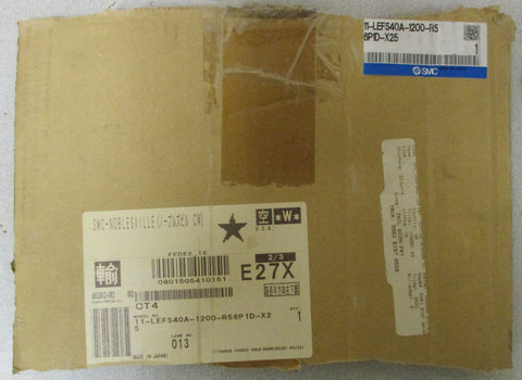 SMC 11-LEFS40A-1200-R56P1D-X25 Ball Screw Drive Electric Actuator