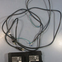 Omron S8VK0C06024 Power Supply w/ Power Cable 100240VAC Input (Lot of 2)