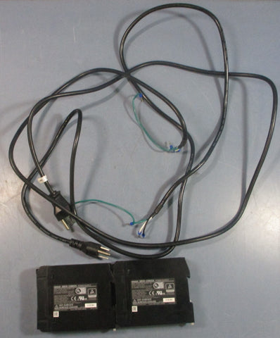 Omron S8VK0C06024 Power Supply w/ Power Cable 100240VAC Input (Lot of 2)