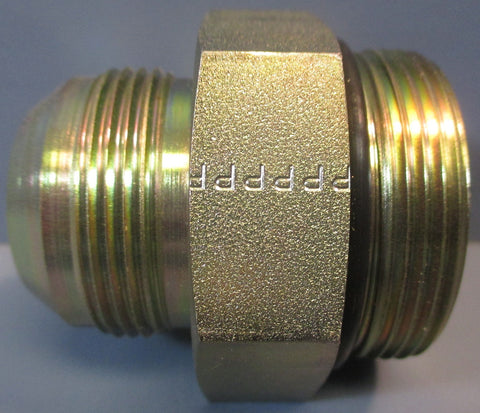 Parker Triple-Lok Straight Thread Connector Model 20-24 F50X-S 37° Flare NWOB