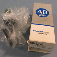 Allen-Bradley 800MR-Q24G Round Pilot Light Full Voltage Green Lens 24V Series D