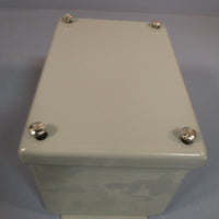 WIEGMANN METALLIC ENCLOSURE KNOCKOUTS 6" HEIGHT X 4" WIDTH B060404SCWW