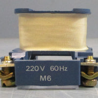 (Lot of 4) Telemecanique LX1D2M6 Contactor Coil 220V 60Hz 023488 LX1-D2M6