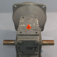 Hub City 022060336184 Right Angle Gear Reducer 25:1 56C, Foot Mounting