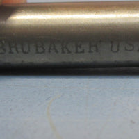 Brubaker 7/16" HH4 OI Cobalt 4 Flute Professionally CNC Resharpened End Mill