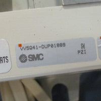 SMC VV5Q41-DUP01889 Base Mounted Pneumatic Valve Manifold NOS