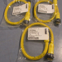 Molex 1300100863 Brad Connectivity Cordset 114030K12M005 0.5M Lot of 3