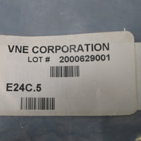 Lot of 4 VNE Corporation E24C.5 Hex Hangers w/ Bumpers for Roughly 1/2" Pipe New