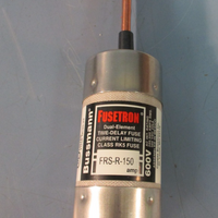 Bussmann Fusetron FRS-R-150 Dual Element Fuse, Class Rk5, 150A 600V Time Delay