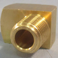 Loveshaw PF-10 90 Degree Street Elbow 1/4 NPT 0.50" OD 1" Length Lot of 8