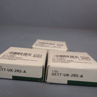 Lot of (3) INA Spherical Bearing GE17UK2RSA