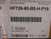 Boston Gear HF726-60-B5-H-P19 Gear Reducer 60:1 Ratio 0.89 HP 1385 Lb/In