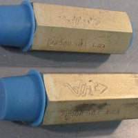 Vonberg 28900-503-3.85 In-Line Velocity Fuse 2-5/8" Length 7/8" Width Lot of 2