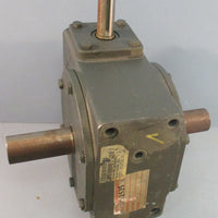 Hub City 0220-62702-321 Right Angle Gear Reducer 10:1 Ratio Model 321