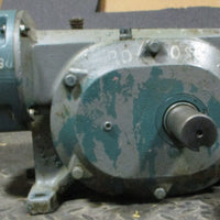 Reliance Electric 56CG21A Gear Reducer 7916723MY 1/3HP 11/2" Shaft Dia