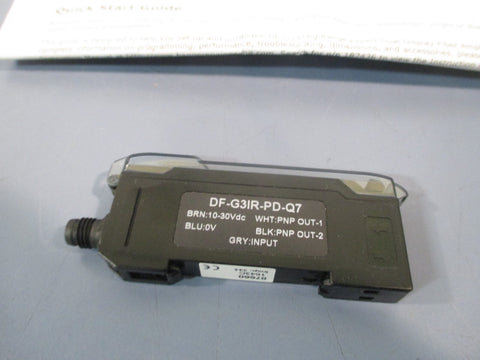 BANNER DFG3 LONG RANGE EXPERT DUAL DISPLAY FIBER AMPLIFIER DFG3IRPDQ7