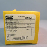 HUBBELL 3 POLE INSULGRIP TWISTLOCK PLUG 20A HBL2421