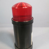 Telemecanique Indicator Strobe Light Tower Red XVB C8B4